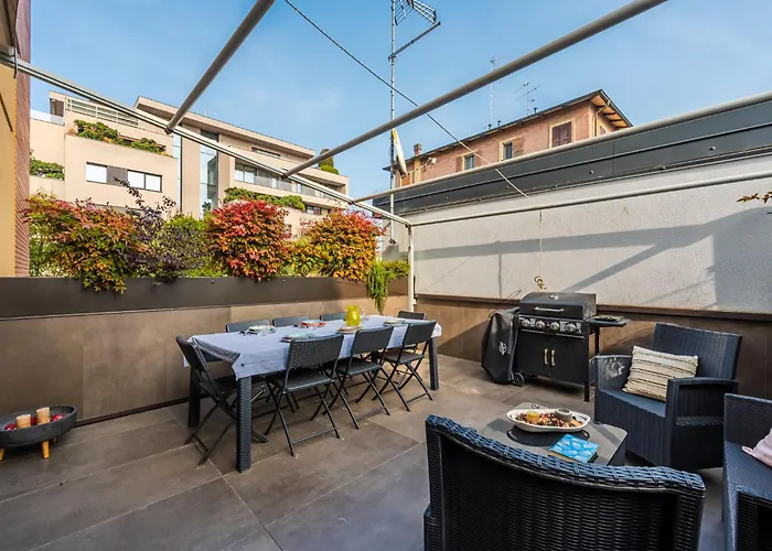 Apartment Terrazza D'oro - Large Terrace And Free Parking