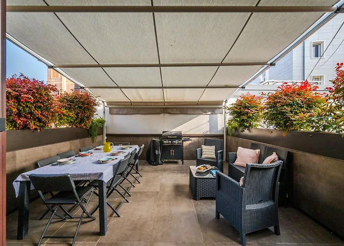 Apartment Terrazza D'oro - Large Terrace And Free Parking